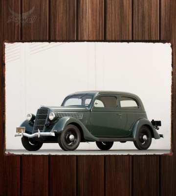 Металлическая табличка Ford V8 Standard Tudor Sedan (48-700)